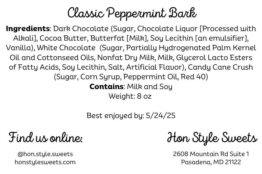 Peppermint Bark