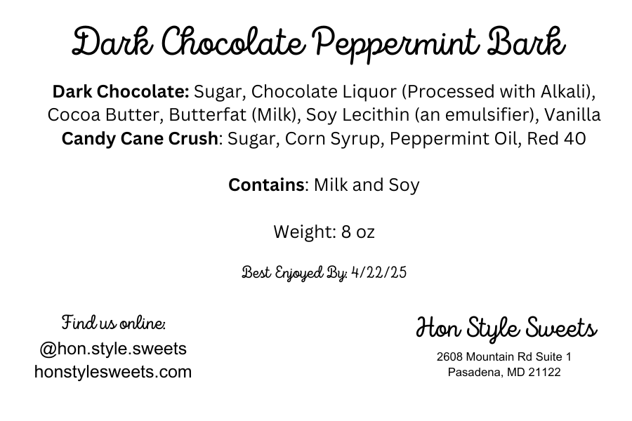 Peppermint Bark