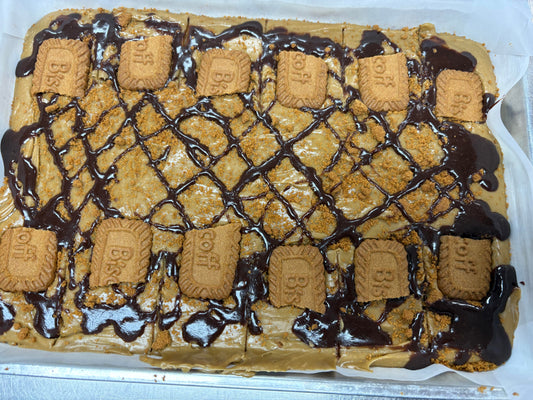 Whole slab of cookie butter fudge