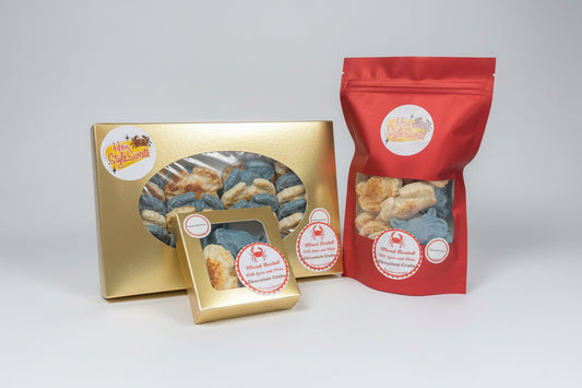 Mixed Bushel White Chocolate Crabs