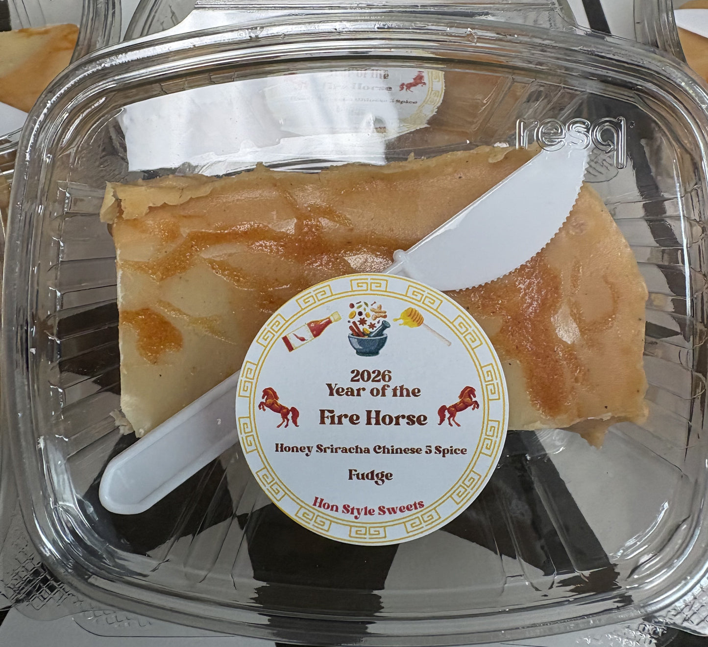Fire Horse Honey Sriracha Chinese 5 Spice Fudge