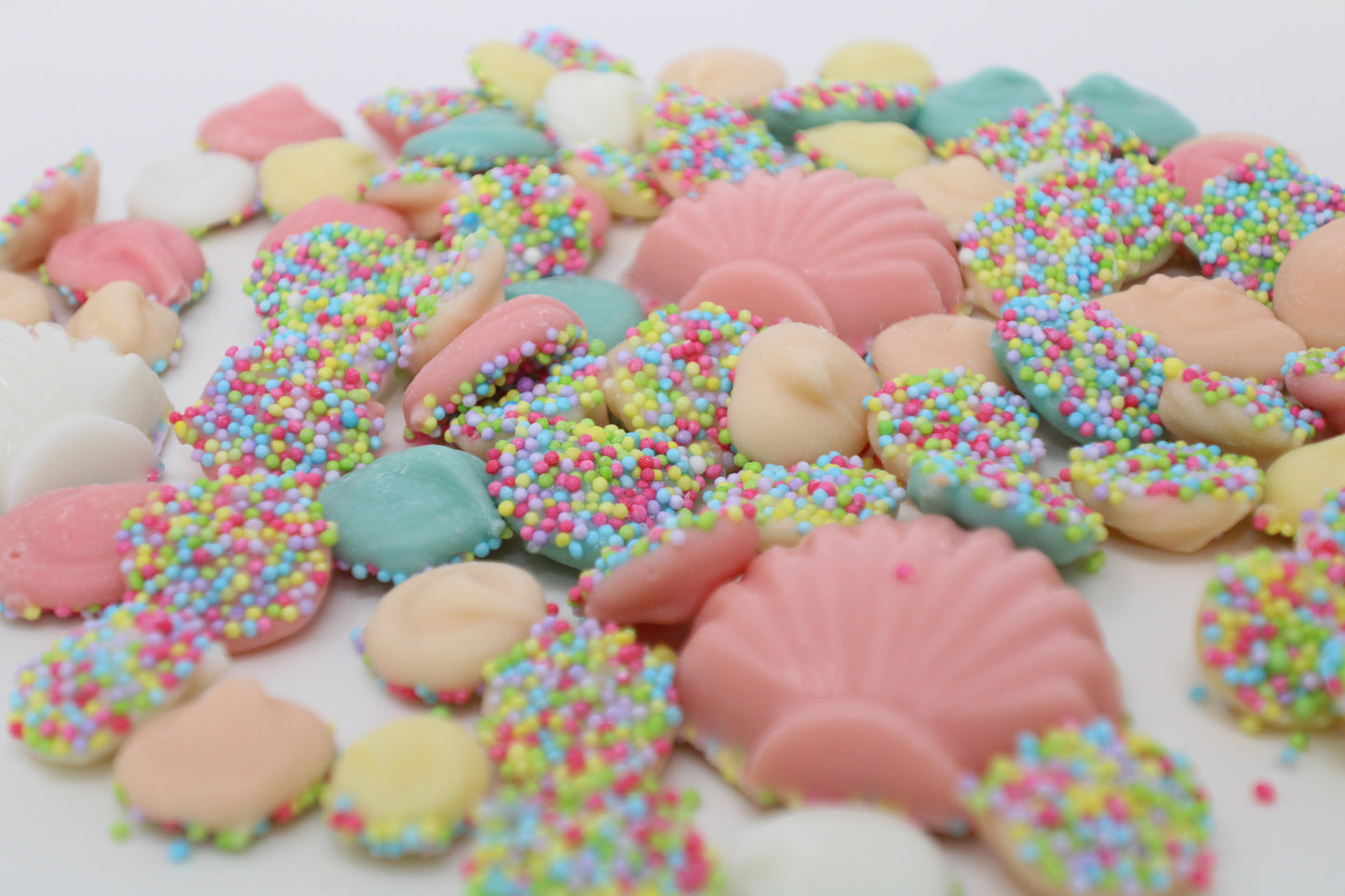 Seasonal White Chocolate Nonpareils