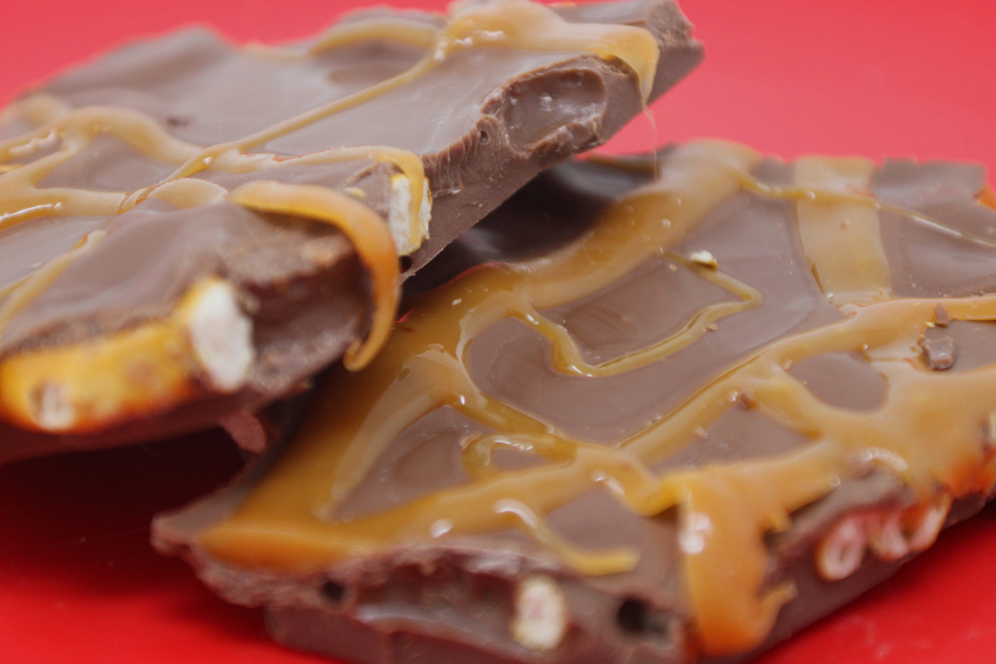 Milk Chocolate Caramel Pretzel Bark
