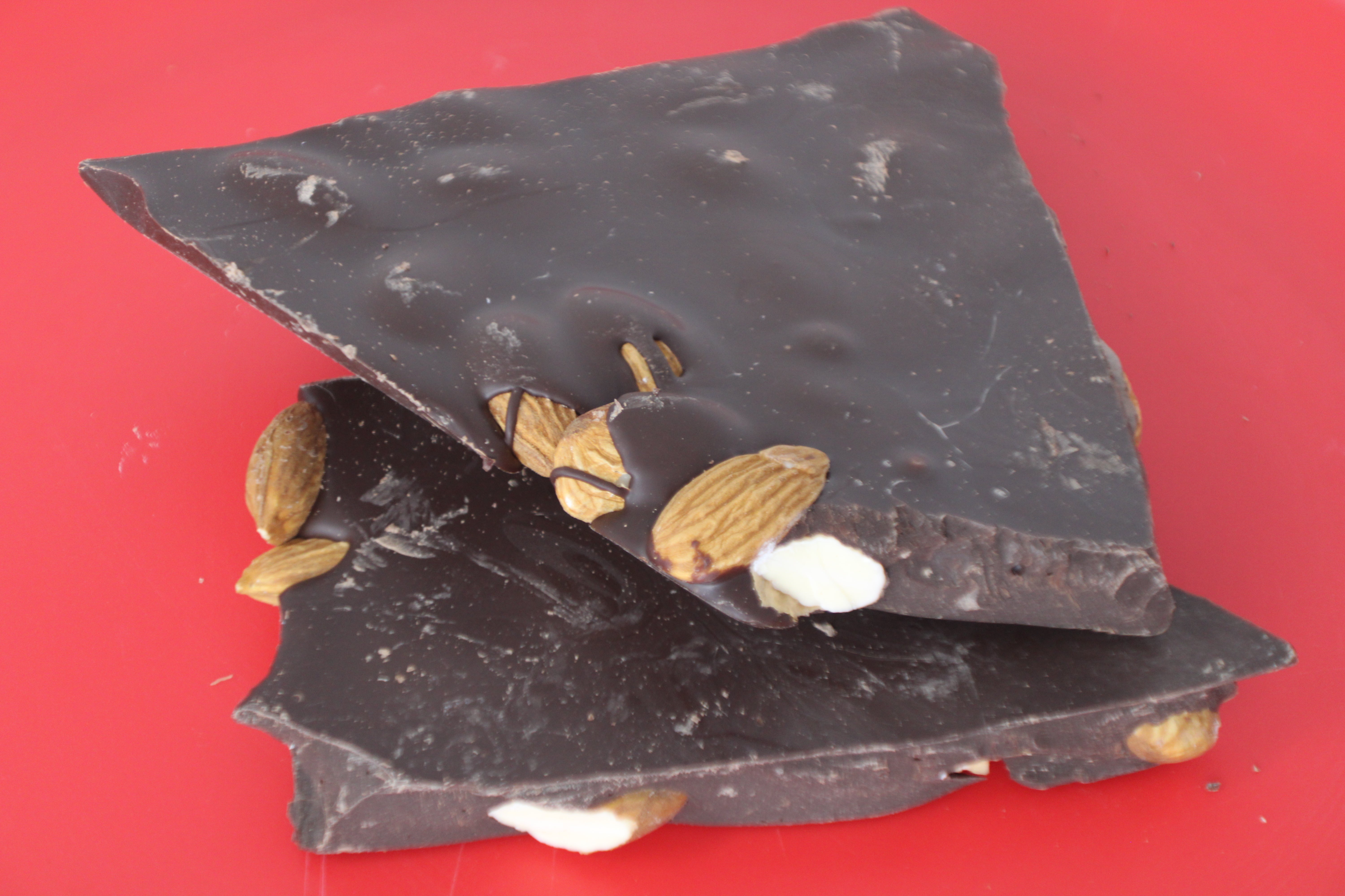 Dark Chocolate Almond Bark – Hon Style Sweets