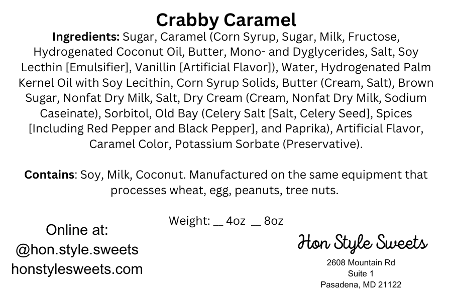 Crabby Caramel