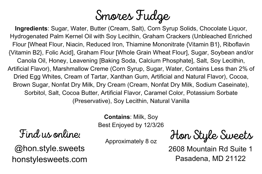 S'Mores Fudge