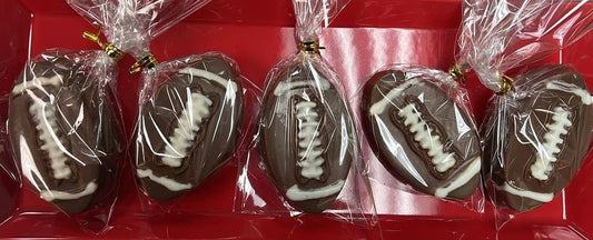 Football Milk Chocolate Covered Sandwich Cookies